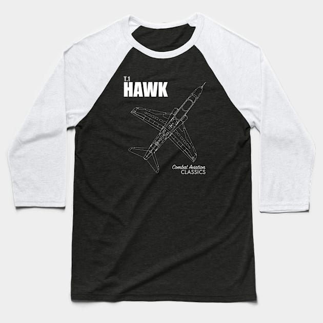 RAF Hawk Baseball T-Shirt by TCP